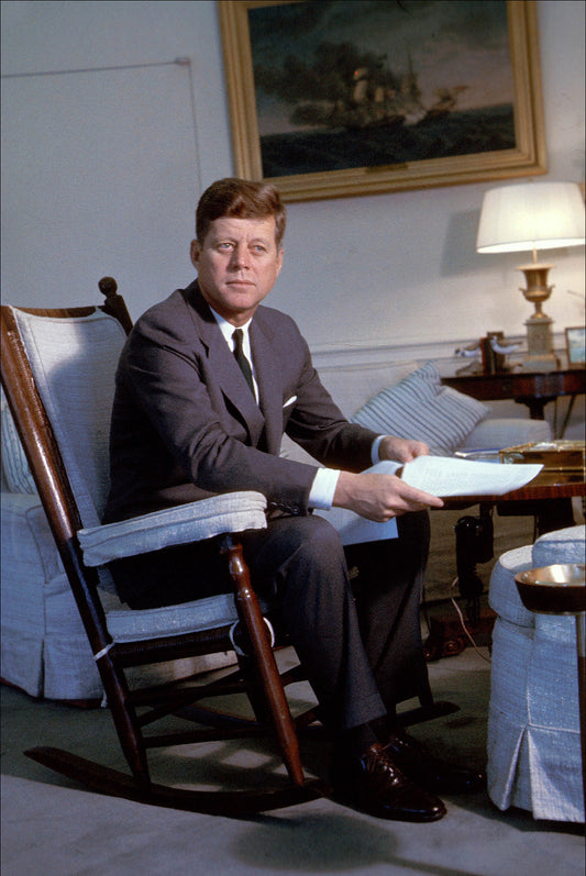 John Fitzgerald Kennedy, the 35th President of the United States