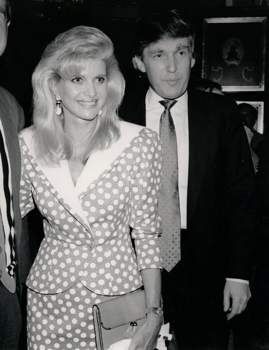 Trump and Ivana Grace Esquire Magazine Party at Trump Plaza Hotel, 1989