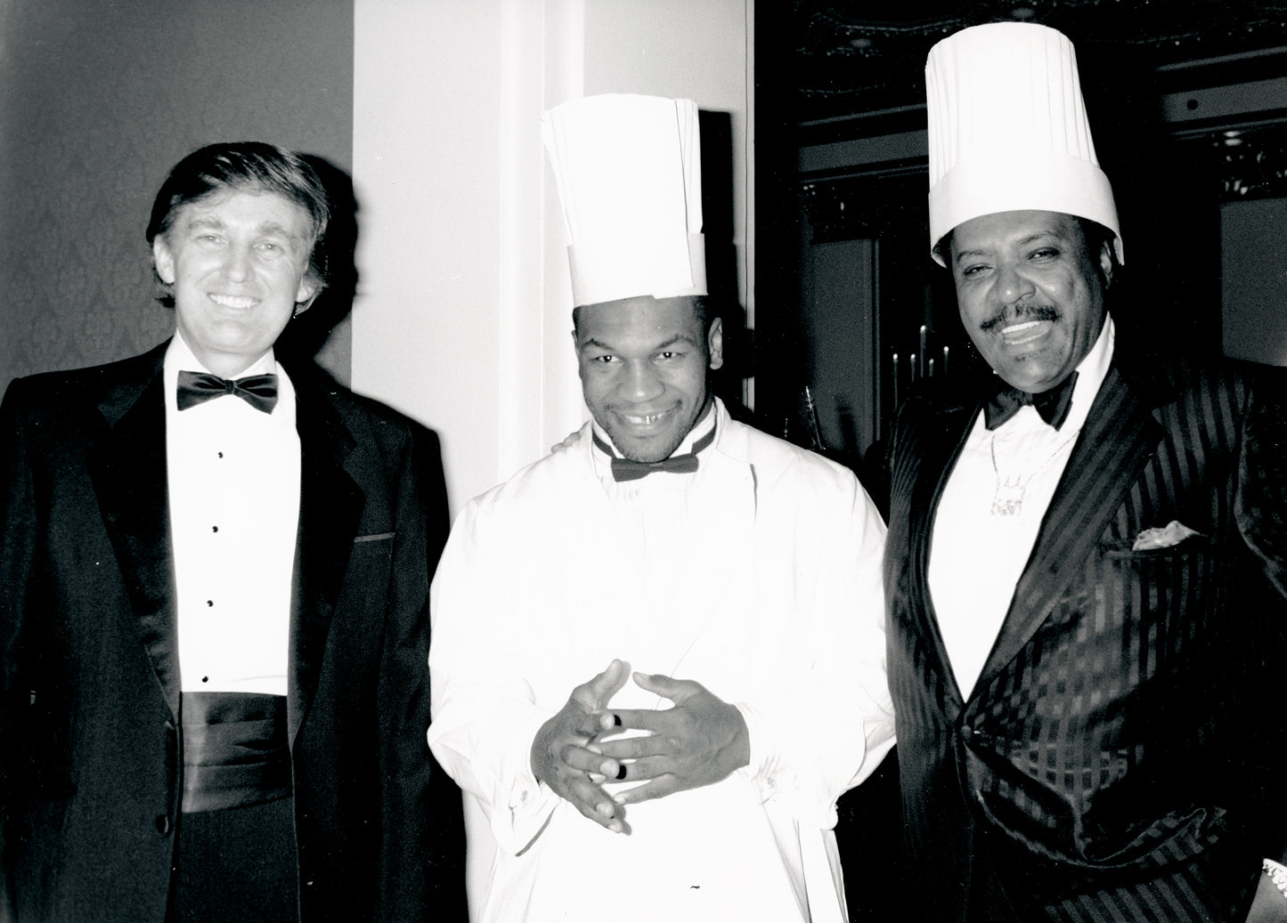 Tyson, Trump, and King Rock Plaza Hotel Charity Night